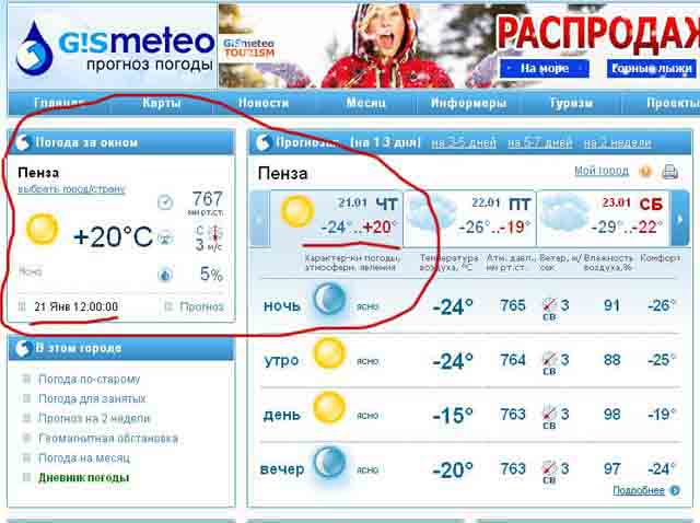 Гисметео дзержинск карта