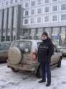 Нижний Новгород, 22.03.2009. Парковка у здания Сбербанка.